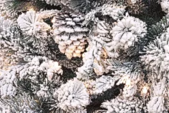 Alberi Natale Con Luci>Bizzotto ALBERO ARVES INNEVATO H180-1383RAMI 230L