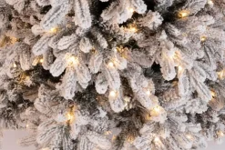 Alberi Natale Con Luci>Bizzotto ALBERO MASSIVE INNEVATO H210-2853R 450L