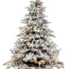 Alberi Natale Con Luci>Bizzotto ALBERO MASSIVE INNEVATO H240-3973R 600L