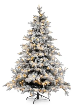 Alberi Natale Con Luci>Bizzotto ALBERO MASSIVE INNEVATO H240-3973R 600L