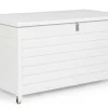 Carrelli E Bauli>Bizzotto BAULE PORTA CUSCINI SMALL CON RUOTE BIANCO YK11 - ATLANTIC