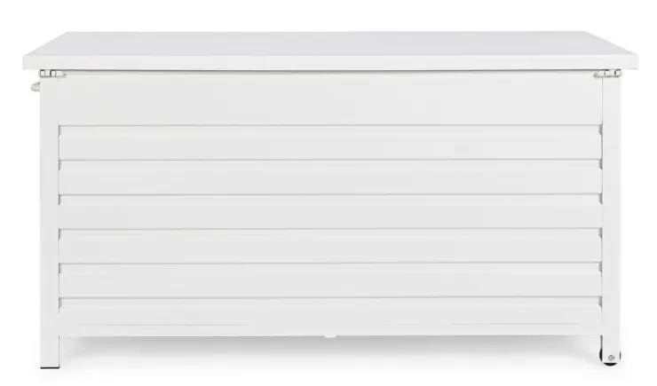 Carrelli E Bauli>Bizzotto BAULE PORTA CUSCINI SMALL CON RUOTE BIANCO YK11 - ATLANTIC