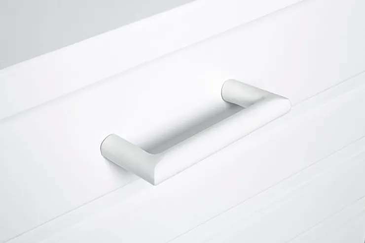 Carrelli E Bauli>Bizzotto BAULE PORTA CUSCINI SMALL CON RUOTE BIANCO YK11 - ATLANTIC