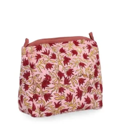 Accessori In Tessuto>Bizzotto BEAUTYCASE CLOTHILDE RETT ROSA 21X17