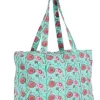 Accessori In Tessuto>Bizzotto BORSA MARE EMELIE VERDE SME 50X37