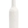 Coprivasi>Bizzotto BOTTIGLIA DECORATIVA HISAR TO BIANCO H35