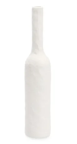 Coprivasi>Bizzotto BOTTIGLIA DECORATIVA HISAR TO BIANCO H35