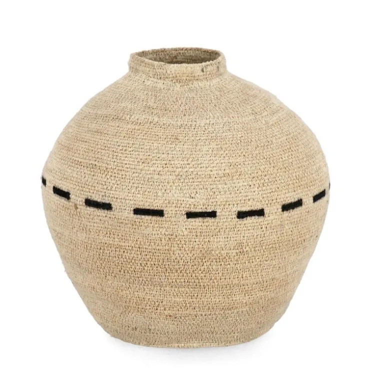 Ceste Decorative>Bizzotto BOTTIGLIA DECORATIVA HUE NATURA NERO H31