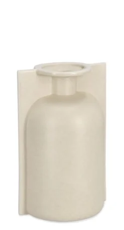 Vasi>Bizzotto BOTTIGLIA DECORATIVA IZUMO BEIGE H25