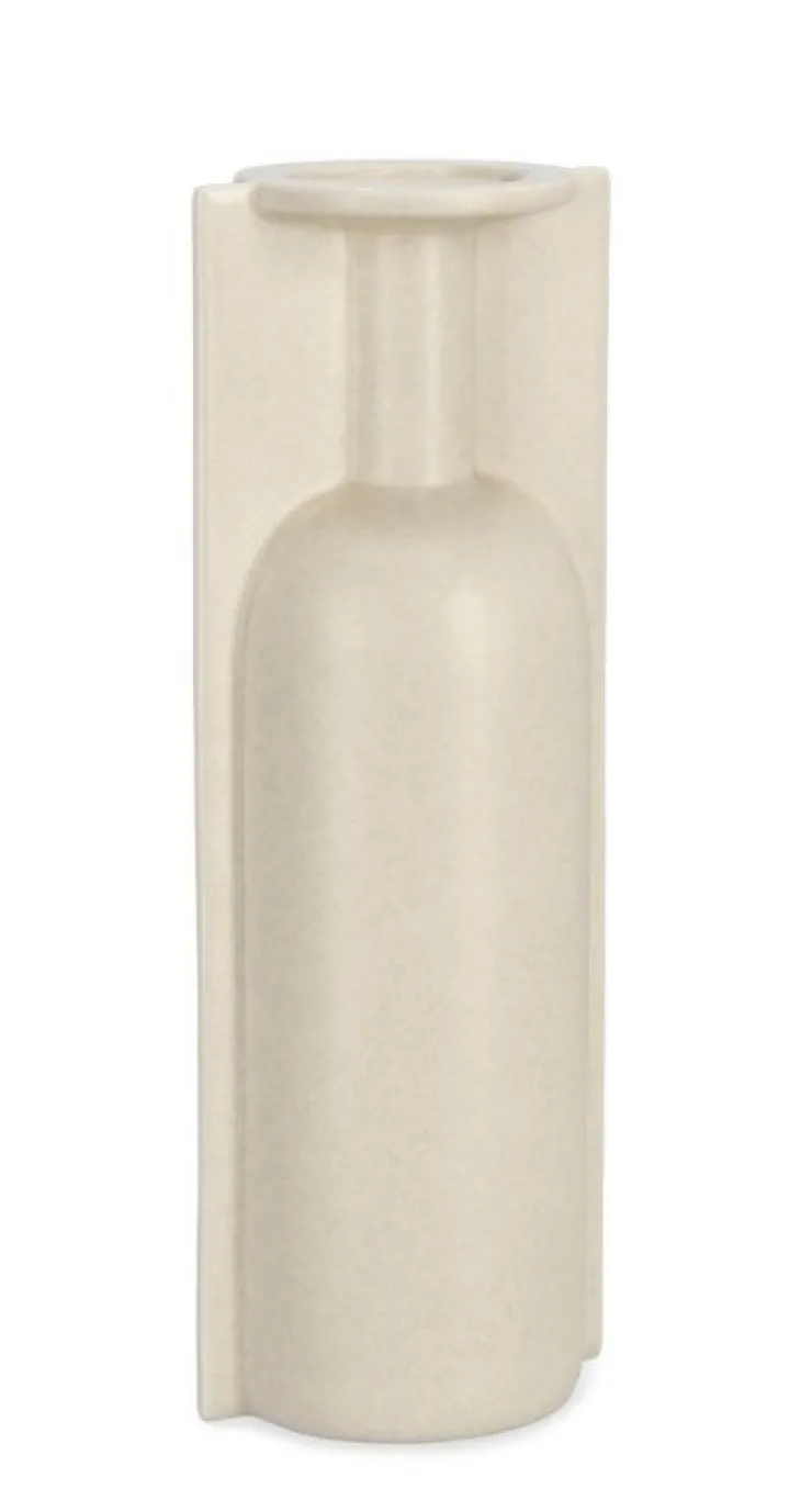 Vasi>Bizzotto BOTTIGLIA DECORATIVA IZUMO BEIGE H35,5