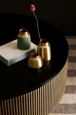 Coprivasi>Bizzotto BOTTIGLIA DECORATIVA SAAD VERDE ORO H10