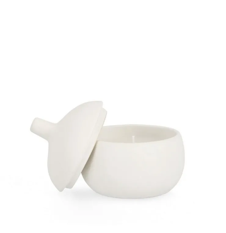 Candele>Bizzotto CANDELA C-COPERCHIO CANISTER BIANCO Ø10