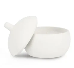 Candele>Bizzotto CANDELA C-COPERCHIO CANISTER BIANCO Ø14