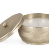 Candele>Bizzotto CANDELA C-COPERCHIO CLAMP ORO D16