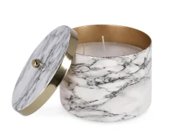 Candele>Bizzotto CANDELA C-COPERCHIO MARSHA BIANCO D13,5