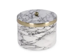 Candele>Bizzotto CANDELA C-COPERCHIO MARSHA BIANCO D13,5