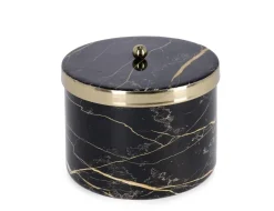 Candele>Bizzotto CANDELA C-COPERCHIO MARSHA NERO D13,5