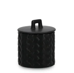 Candele>Bizzotto CANDELA C-COPERCHIO TWINE NERO Ø9,5