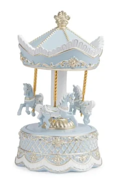 Oggettistica>Bizzotto CARILLON DARLING GIOSTRA AZZ C-CAVALLI