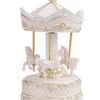 Oggettistica>Bizzotto CARILLON DARLING GIOSTRA ROSA C-CAVALLI