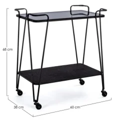 Carrelli Ed Espositori>Bizzotto CARRELLO IN METALLO - ZAIRA