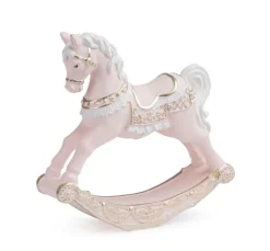 Oggettistica>Bizzotto CAVALLINO A DONDOLO DARLING ROSA H11,5