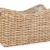 Ceste Decorative>Bizzotto CESTA HARIS RETT NATURALE 100X65H