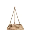 Ceste Decorative>Bizzotto CESTA SOSP. YULIA NATURALE D40X20H