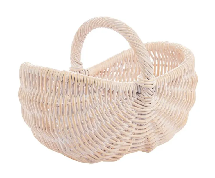 Ceste Decorative>Bizzotto CESTO 1M NARRA SBIANCATO