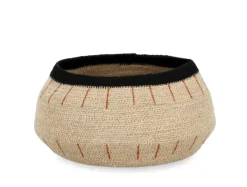 Ceste Decorative>Bizzotto CIOTOLA DECORATIVA HUE NATURALE NERO D20