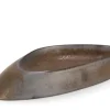 Vassoi E Centro Tavola>Bizzotto CIOTOLA DECORATIVA RYO BRONZO 24X12
