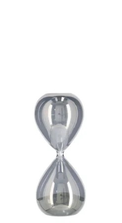 Oggettistica>Bizzotto CLESSIDRA KRONOS ARGENTO-BIANCO H19,2
