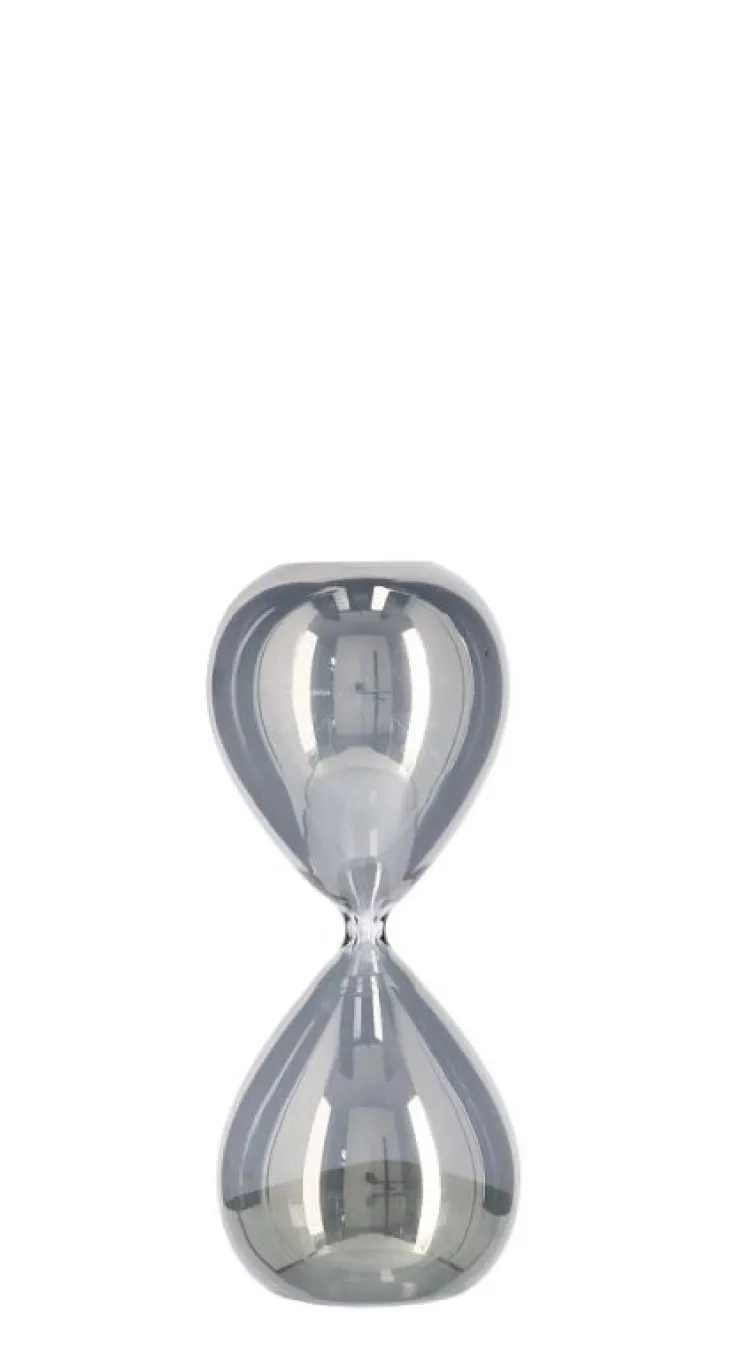 Oggettistica>Bizzotto CLESSIDRA KRONOS ARGENTO-BIANCO H19,2
