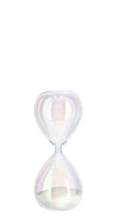 Oggettistica>Bizzotto CLESSIDRA KRONOS BIANC PERL-BIANC H19,2