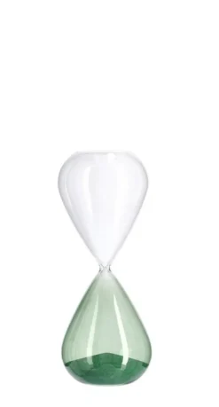 Oggettistica>Bizzotto CLESSIDRA KRONOS BICOL TRASP-VERD H20,3