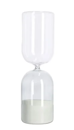 Oggettistica>Bizzotto CLESSIDRA KRONOS FUME'/TRAS-BIANCO H29,6