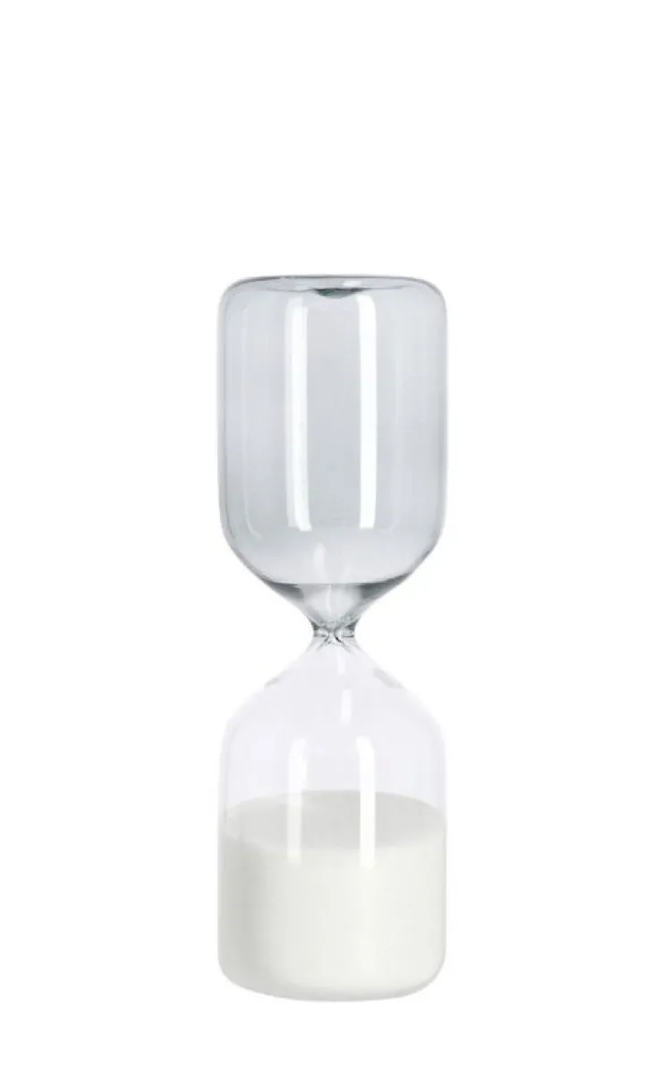 Oggettistica>Bizzotto CLESSIDRA KRONOS FUME'/TRAS-BIANCO H20,3