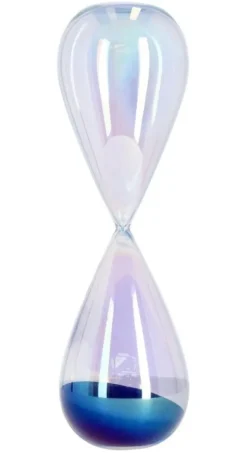 Oggettistica>Bizzotto CLESSIDRA KRONOS PERLATO-BLU H39,5