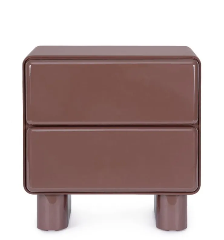 Comodini>Bizzotto COMODINO 2C OTILIA BRICK