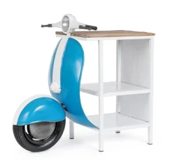 Carrelli Ed Espositori>Bizzotto CONSOLLE BAR VESPA BLU