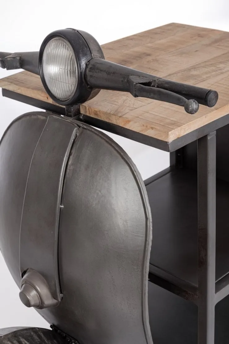 Carrelli Ed Espositori>Bizzotto CONSOLLE BAR VESPA METAL