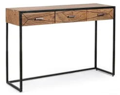 Consolle>Bizzotto CONSOLLE IN LEGNO 3 CASSETTI - EGON