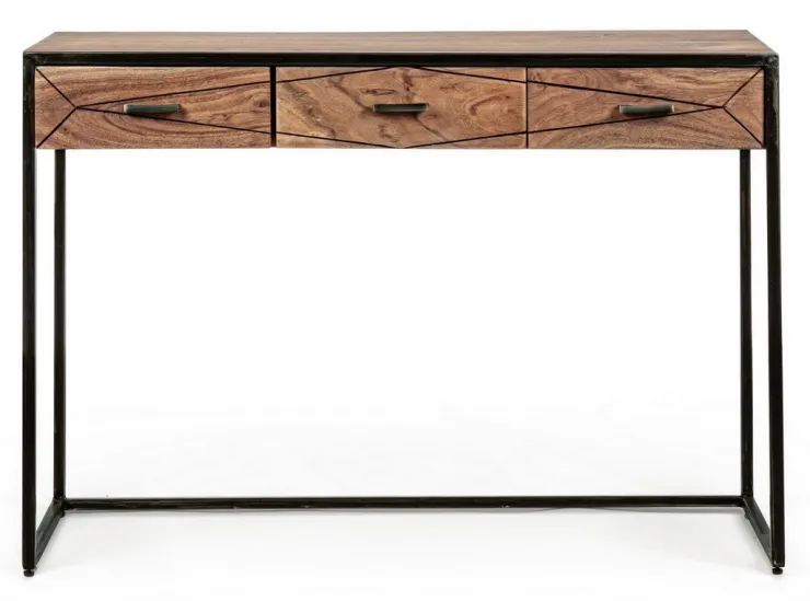 Consolle>Bizzotto CONSOLLE IN LEGNO 3 CASSETTI - EGON