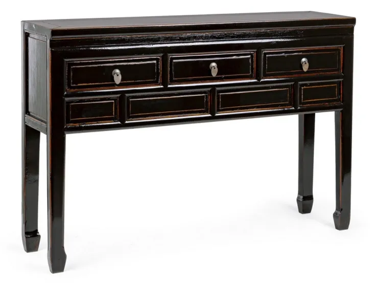 Consolle>Bizzotto CONSOLLE IN LEGNO NERO - JINAN