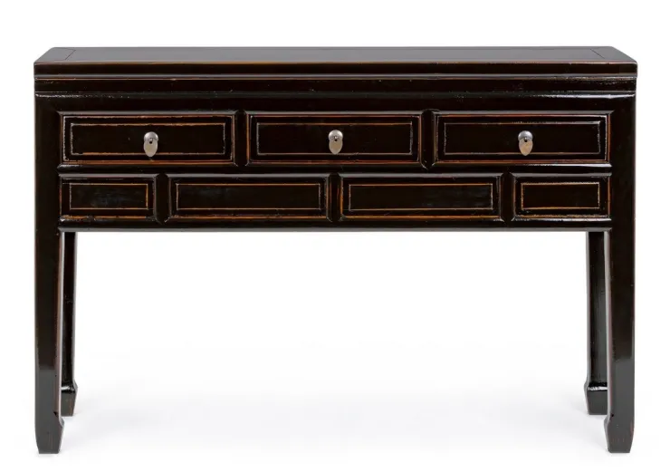 Consolle>Bizzotto CONSOLLE IN LEGNO NERO - JINAN