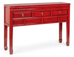 Consolle>Bizzotto CONSOLLE IN LEGNO ROSSO - JINAN