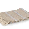 Coperte>Bizzotto COPERTA JAWLA NATURALE BLU 130X170