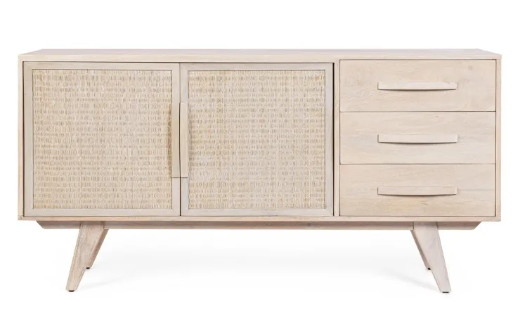 Credenze>Bizzotto CREDENZA 2 ANTE IN LEGNO - SAHANA
