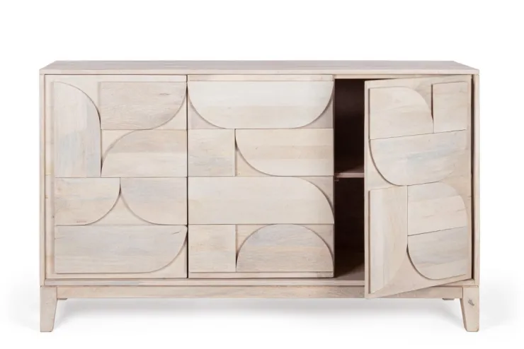 Credenze>Bizzotto CREDENZA 3 ANTE IN LEGNO - ARCHITA