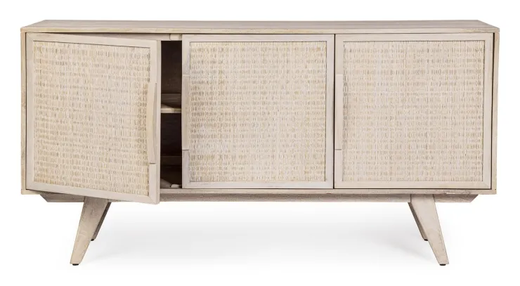 Credenze>Bizzotto CREDENZA 3 ANTE IN LEGNO - SAHANA